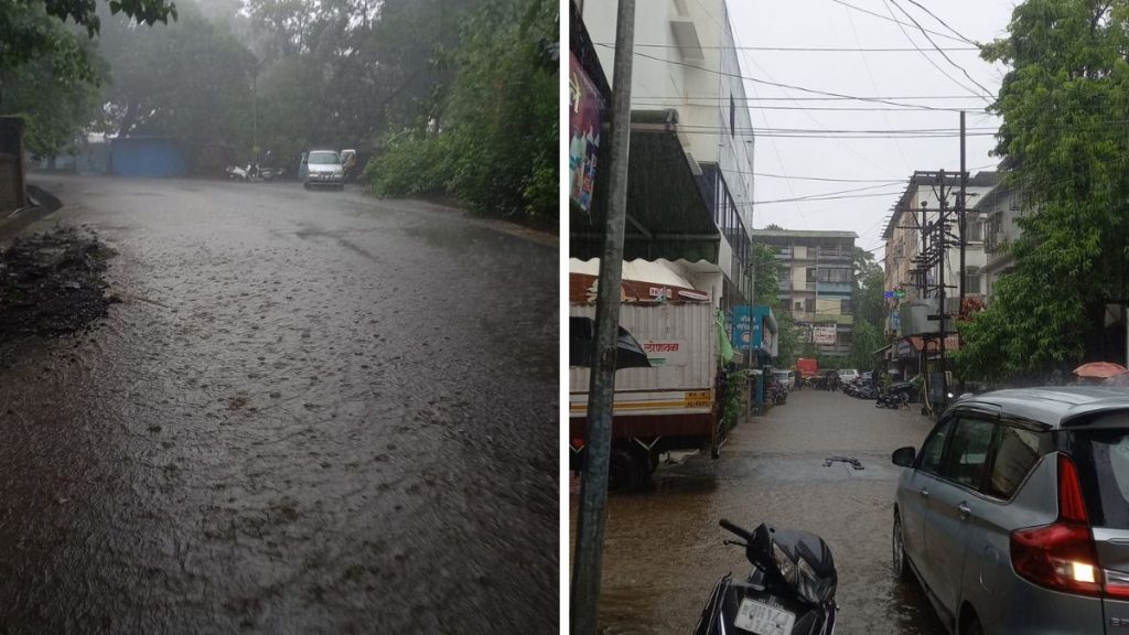 Rain Bring Lonavala to a Standstill as Waterlogging