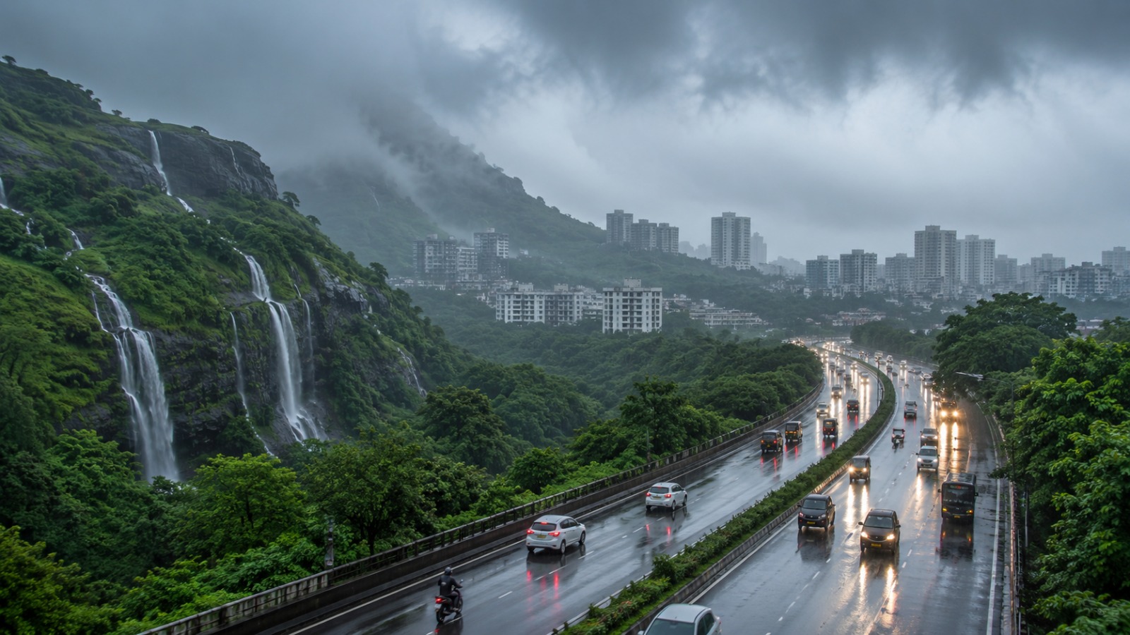 Red Alert Issued for Pune Ghats as Monsoon Intensifies