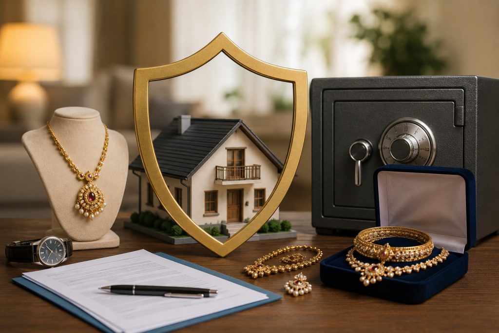 Safeguarding jewellery and Valuables with Home Insurance
