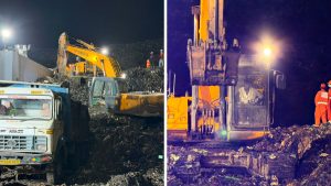 Search On for Eight More At PCMC's Moshi Garbage Depot