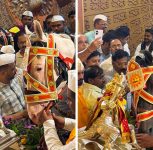 Honoured Horses Offer Devotional Salute at Shrimant Bhausaheb Rangari Ganpati Temple Ahead of Ashadhi Wari