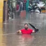 ‘Arrange Boats for Citizens’: Suhas Tingre Mocks PMC Over Waterlogged Roads in Pune