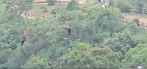 Tourist Safely Rescued After Zipline Gets Stuck Over 3,500-Foot Gorge in Toranmal