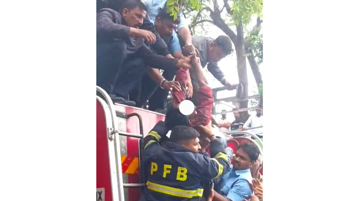 Tree Pruning Worker Seriously Injured After Contact With High-Tension Power Line in Katraj