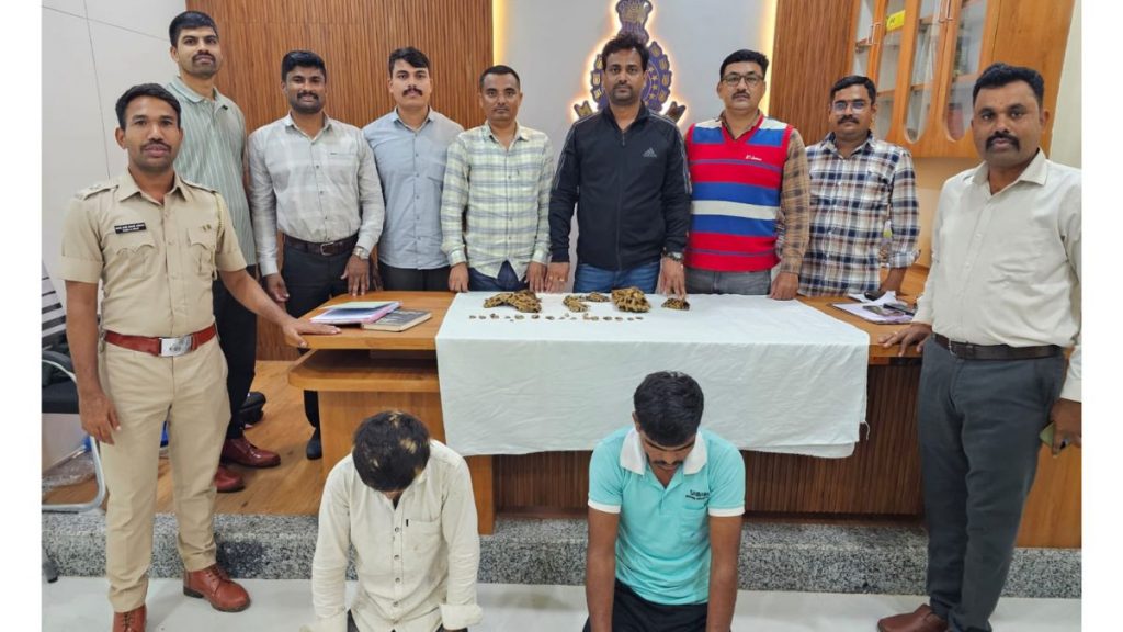 Two Junnar Men Arrested in Wildlife Smuggling Case