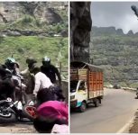 Viral Video Shows Powerful Winds Bringing Traffic to a Standstill at Malshej Ghat