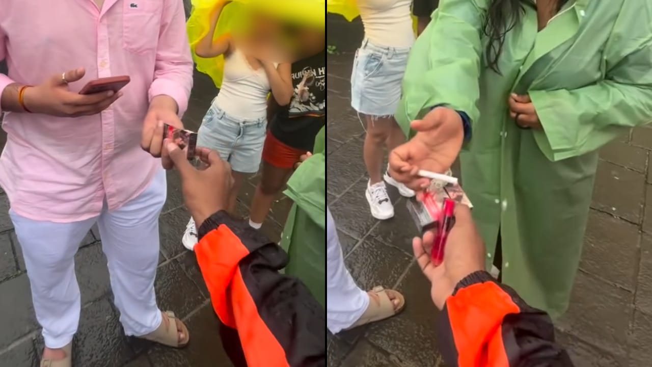 Viral Video Shows Youth Confronting Tourists for Smoking at Lohagad Fort