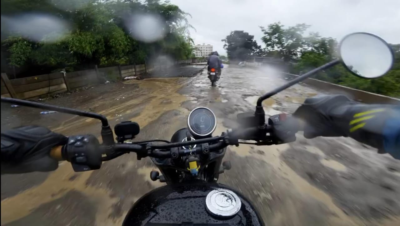 Waterlogging Plague Road to Symbiosis Lavale Campus