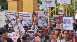 Youth Protest in Support of Cockroach Janta Party Agitation