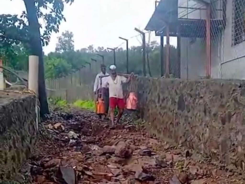 Akhade Vasti Residents Still Walk 4-5 Km Carrying Milk on Their Shoulders