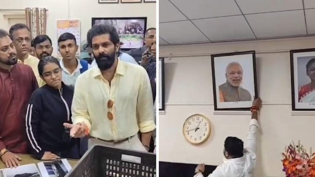 Amit Thackeray Visits Pune College