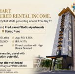 Baner Pre-Leased Studio Apartments Priced at Rs 59.25 Lakh, Offer Stated Rental of Rs 28,000 Per Month
