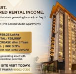 Baner Real Estate: Pre-Leased Studio Apartments Starting at Rs 59.25 Lakh Offer Rental Income