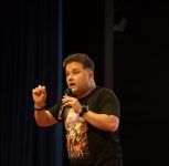 Bestselling author Amish Tripathi inspires students at Elpro International School with interactive history session