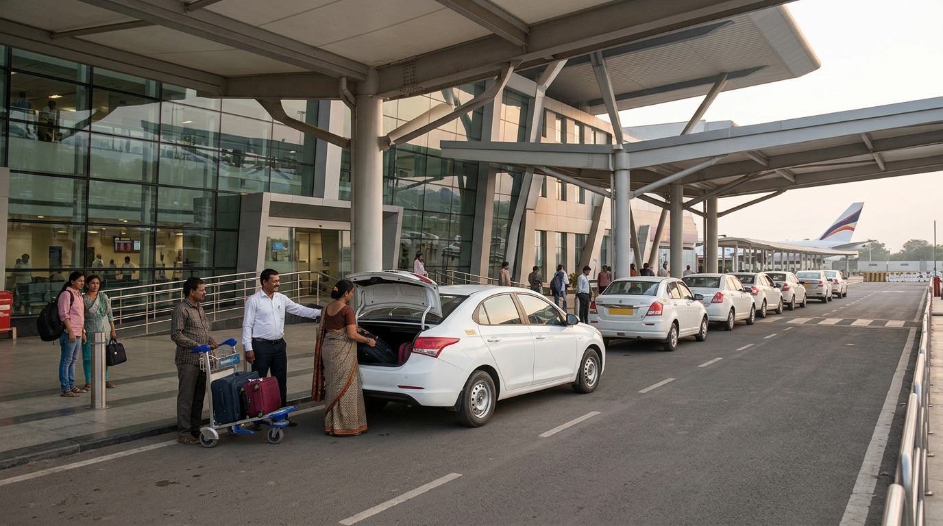 Bharat Taxi Cabs Begin Limited Operations at Pune Airport