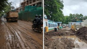 Birla Estates Construction Site Fined Rs 50,000 Over Mud Spillage On Public Road