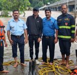 Pune: Fire Brigade Rescues Youth Stranded in Mutha River Under Garware Bridge