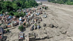 Flash Flood Cuts Off Nepal Border Route