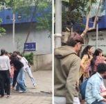 Pune: Heated Argument Turns Into Physical Fight Between Two Groups Outside Garware College