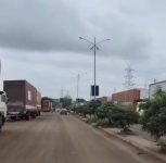 Two Days after Samant’s Order, Illegal Heavy Vehicle Parking Continues in Chakan MIDC