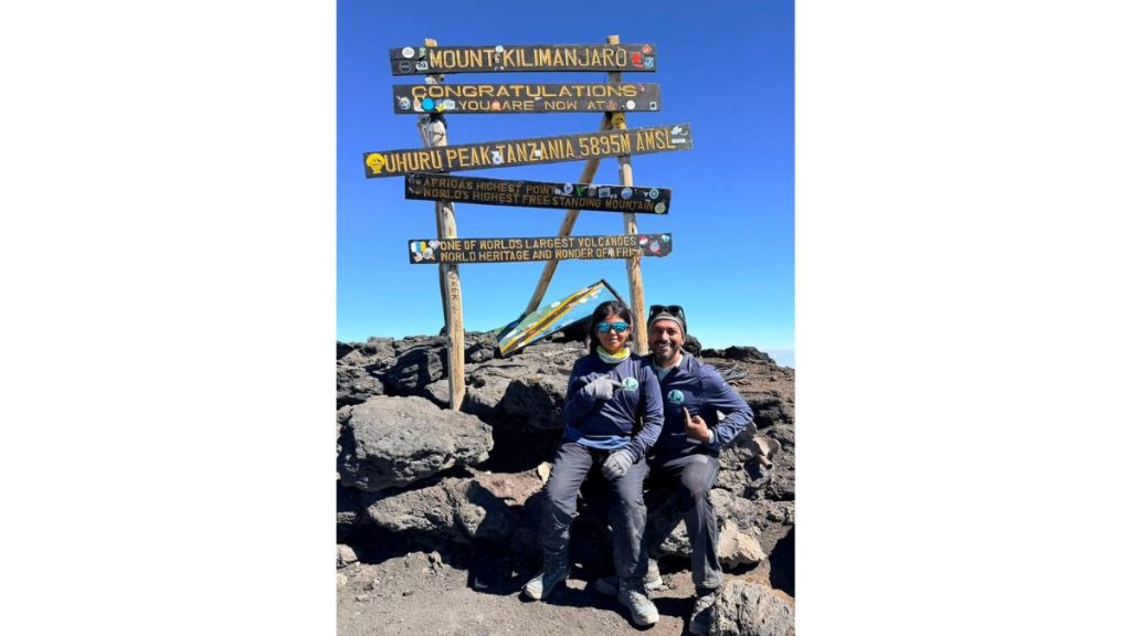 Iva Rathod Scales Mt. Kilimanjaro