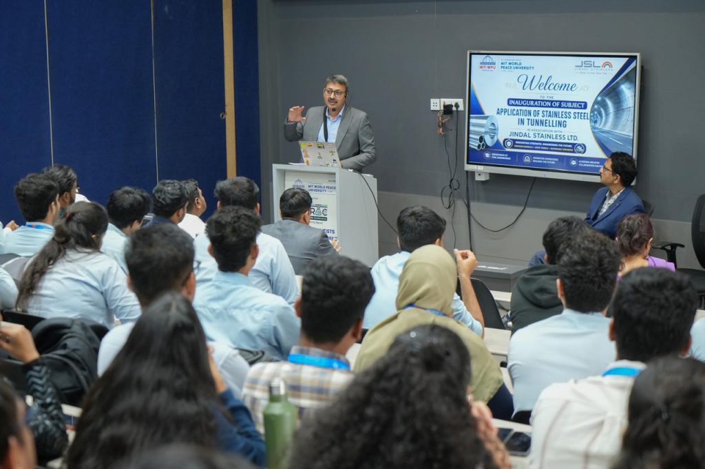 Jindal Stainless signs MoU with MIT World Peace University