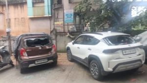 Midnight Ruckus on Sinhagad Road as Group Vandalises Parked Vehicles