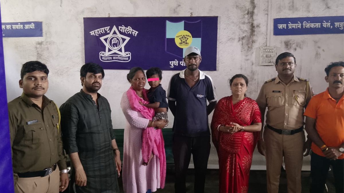 Missing Three-Year-Old Girl Traced Within an Hour by Warje Police