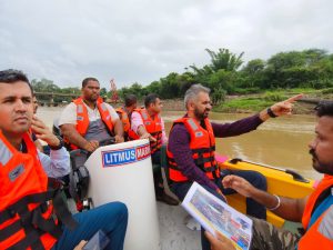 NDRF Tests River Rescue Infrastructure