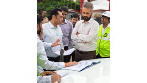 Nashik–Nanduri Road Widening Works Reviewed