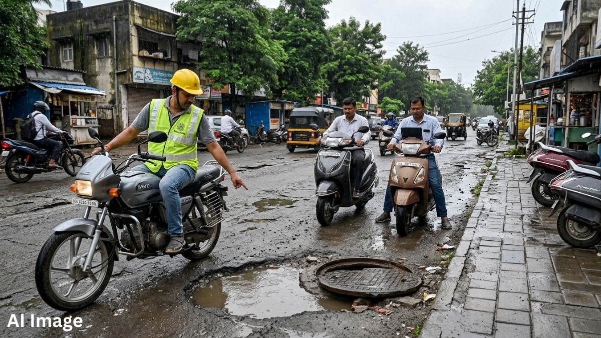 PMC Engineers Told to Ride Two-Wheelers Daily to Inspect City Roads