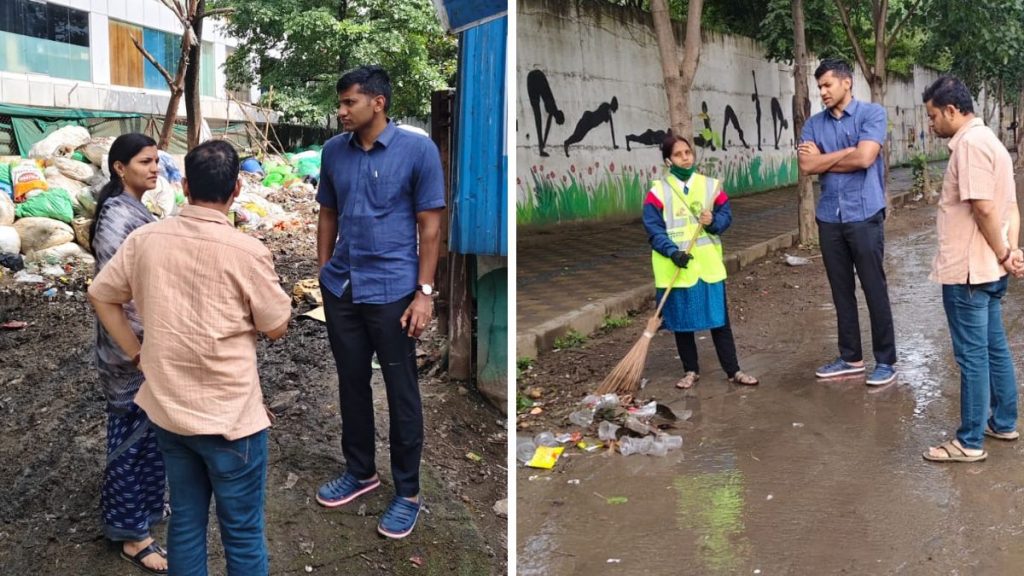 PMC Officials Review Sanitation System in Newly Merged Sus