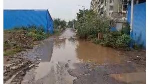 Pisoli Residents Face Waterlogging, Muddy Roads For Nearly A Month