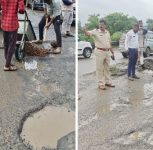 Pune: Potholes Plague Pune-Nashik highway, Chakan-Shikrapur road in Industrial Belt; Commuters Demand Lasting Repairs