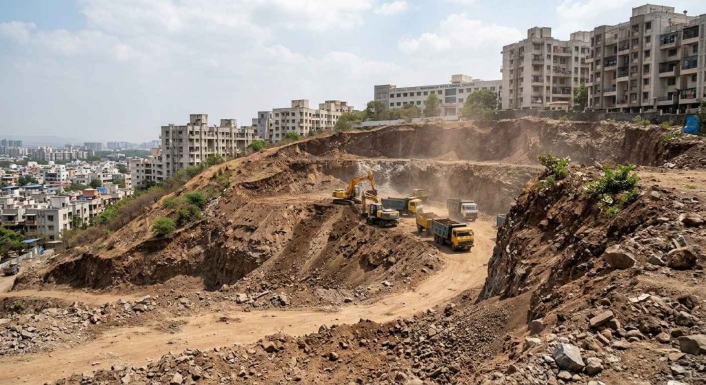 Pune Hill Excavation