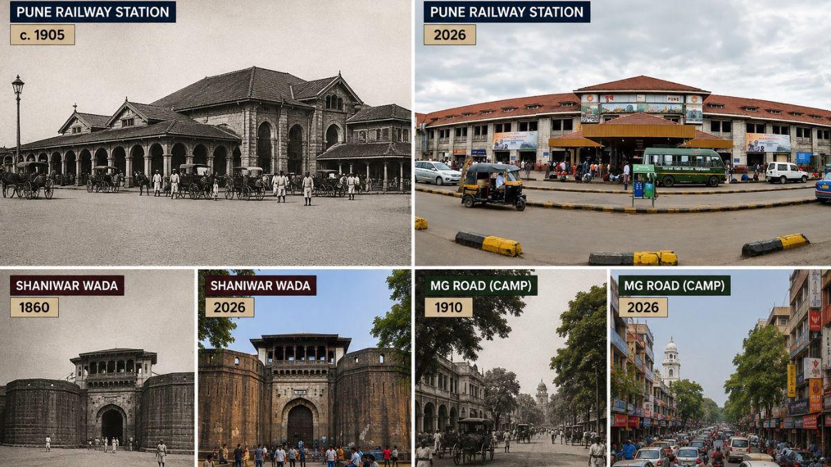 Pune Then and Now