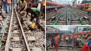Pune Yard Completes Third DDS Upgrade, Replaces Rails, Crossings and Switch Motors