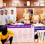 Rs 37 Lakh Jewellery Recovered as Pune Police Arrest Four in Nine Burglary Cases