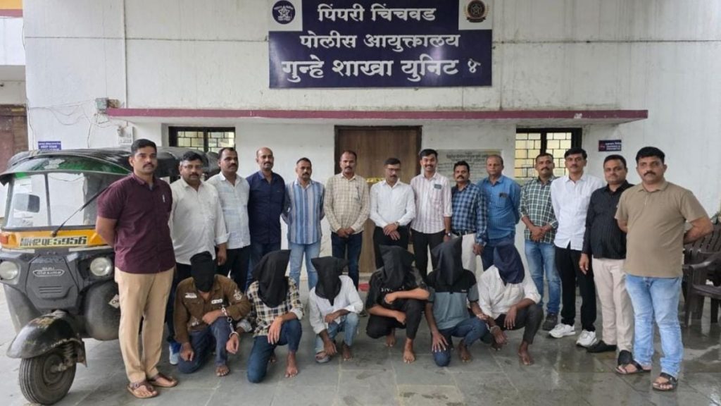 Six Arrested for Kidnapping, Robbing Motorcyclist Near Gahunje Stadium