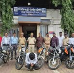 Six Stolen Motorcycles Worth Rs 4.8 Lakh Seized in Pune; 20-Year-Old Detained