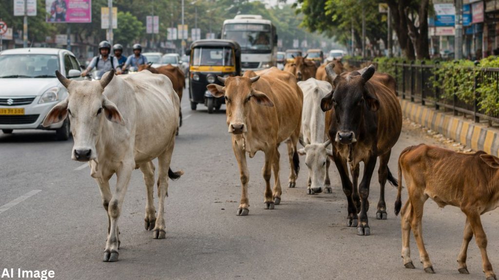 Stray Cattle in Pune