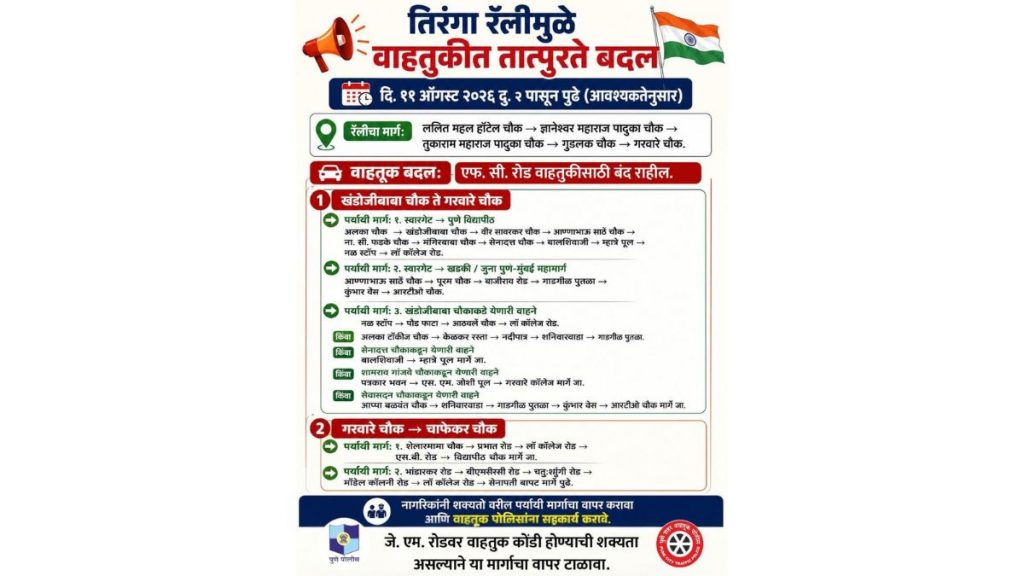 Tiranga Rally in Pune