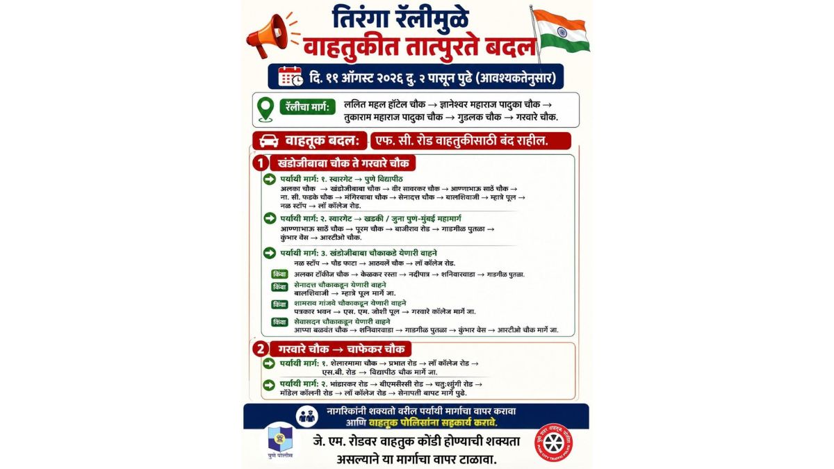 Tiranga Rally in Pune