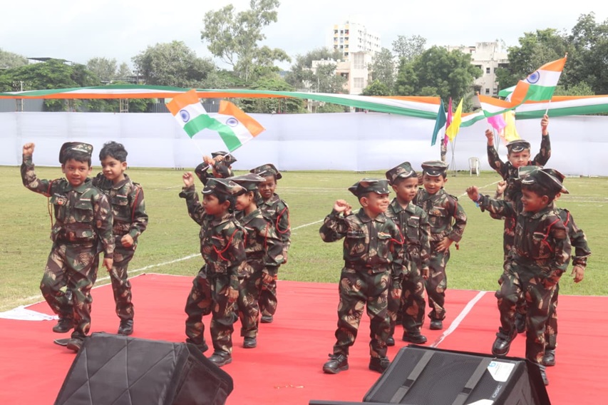 kids at RPF independence day celebration