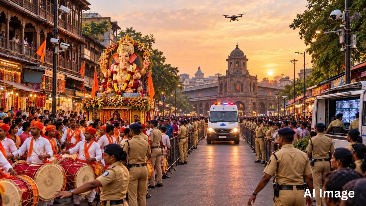 10,000 Police, 3,500 CCTV Cameras and AI Surveillance
