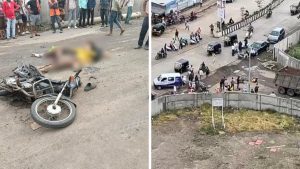 20-Year-Old Dead, Another Seriously Injured After Motorcycle Goes Under Dumper