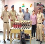 60 Foreign Liquor Bottles Found in Unclaimed Bags on Andaman Express