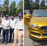 Pune: Audi Painted Gold Without RTO Nod, ‘Golden Guys’ Member Fined Rs 33,700