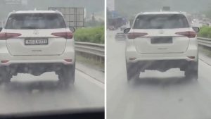 Concerns Over Vehicle With Over 55 Challans Worth Rs 1 Lakh Using Device or Technology to Conceal Number Plate on Mumbai-Pune Expressway