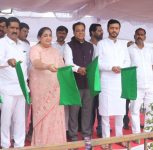 Beed-Pune Rail Journey Begins; DCM Sunetra Pawar Flags Off First Direct Train